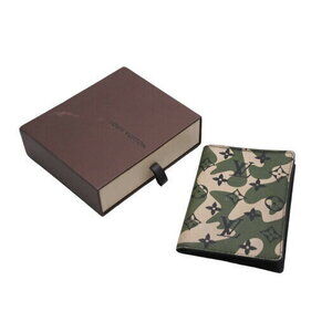 Louis Vuitton Couverture passport Wallet by Takashi Murakami Camouflage